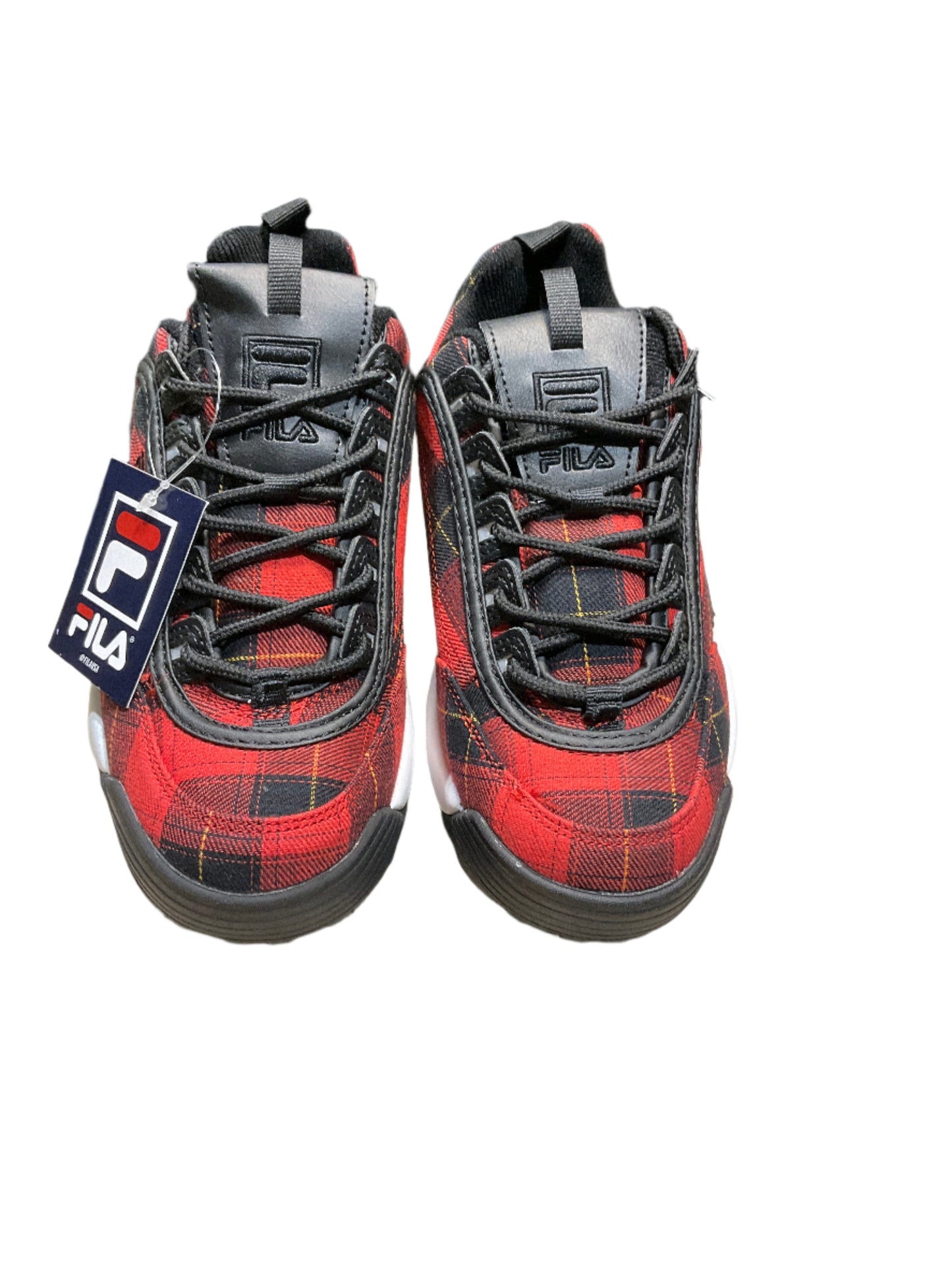 FILA Disruptor Two Plaid Chunky Sneaker