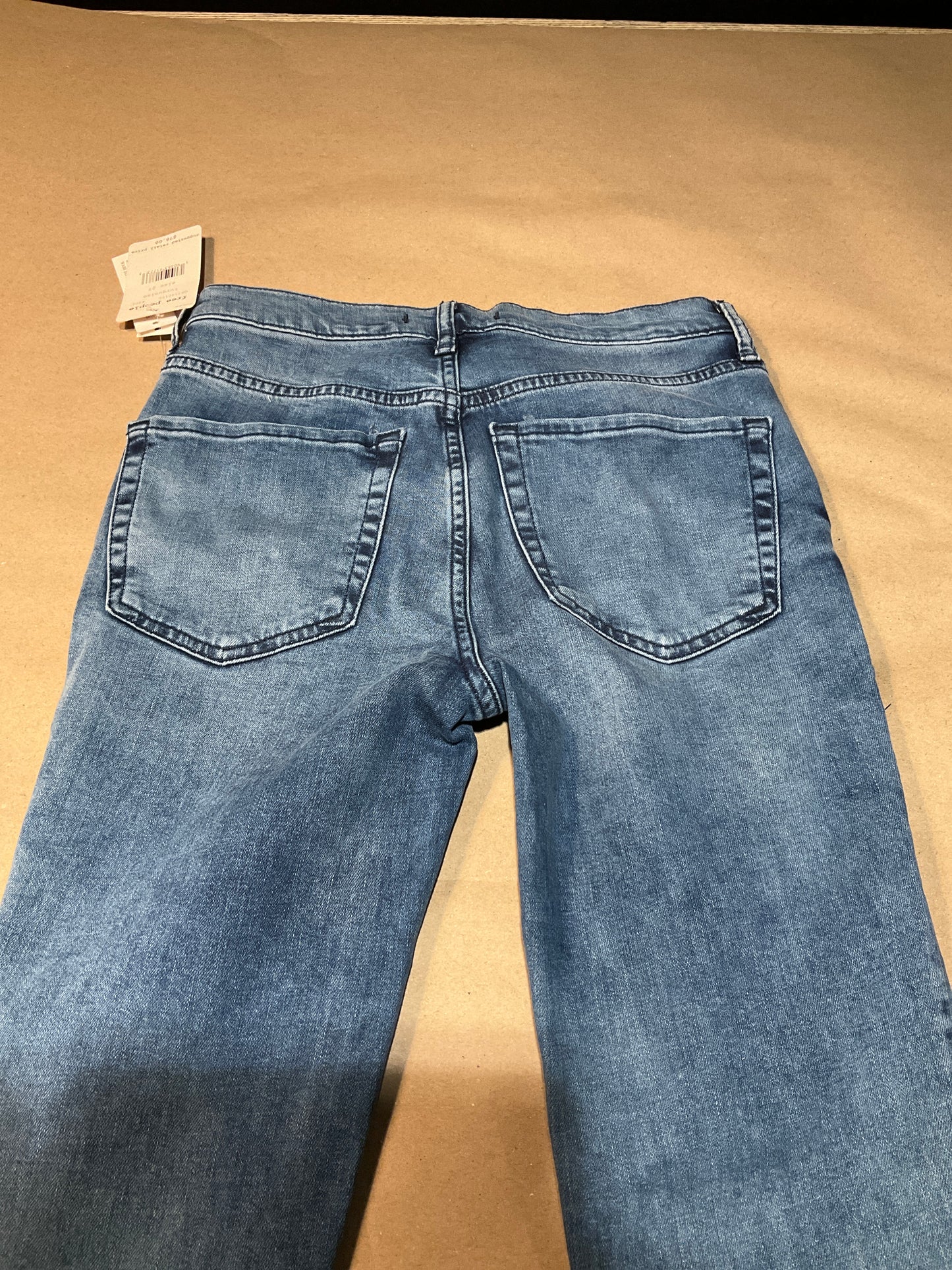 Free People High Rise Busted Knee Skinny Jean