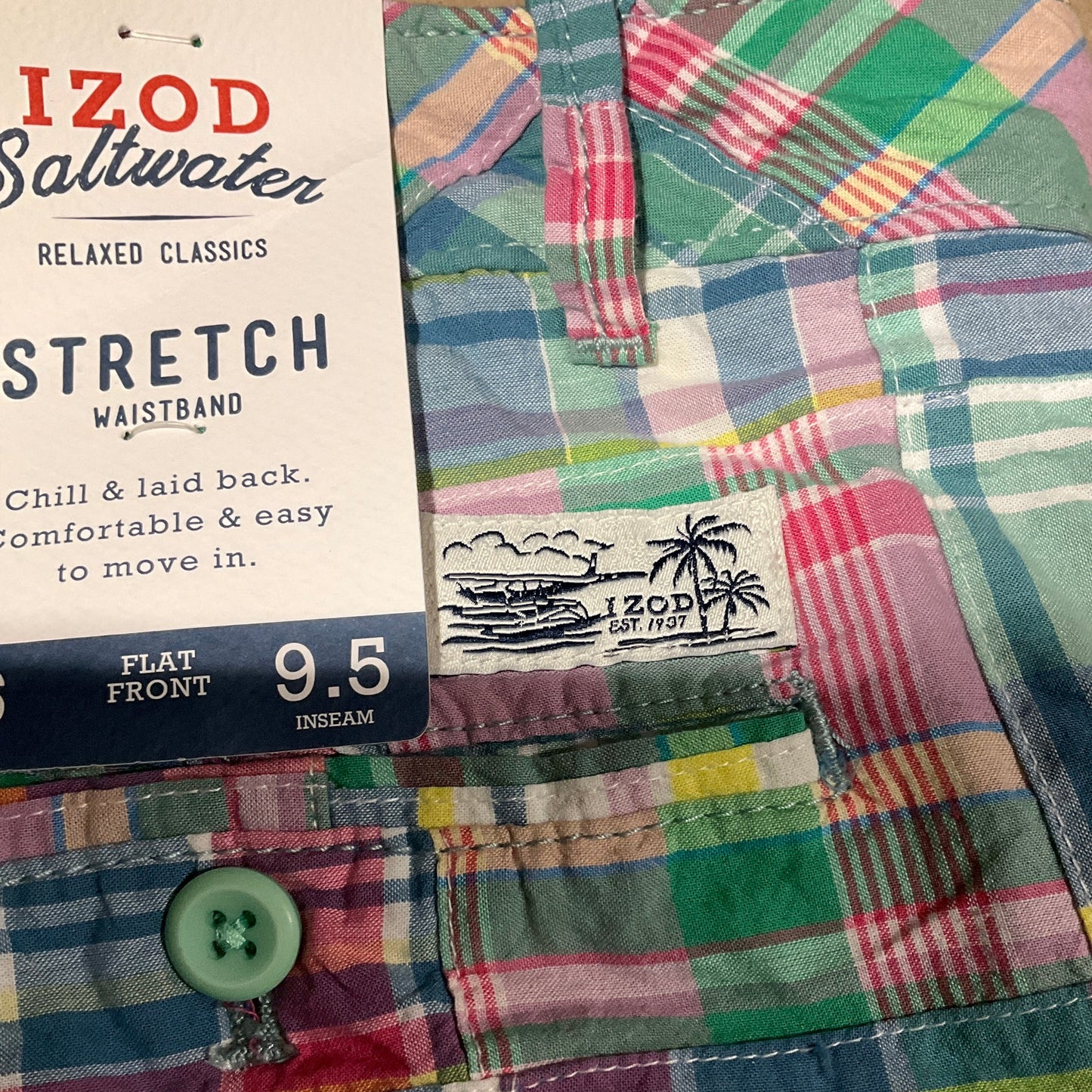 IZOD Saltwater Relaxed Shorts