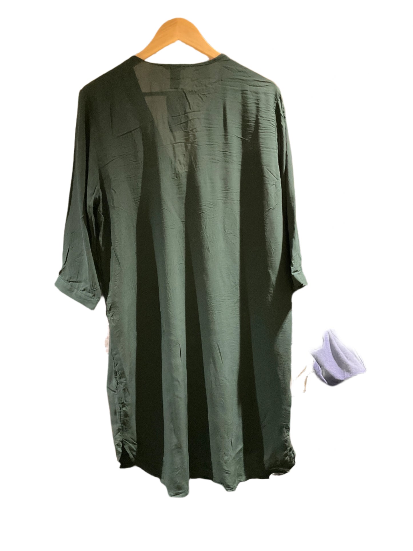 Green Shirt Dress
