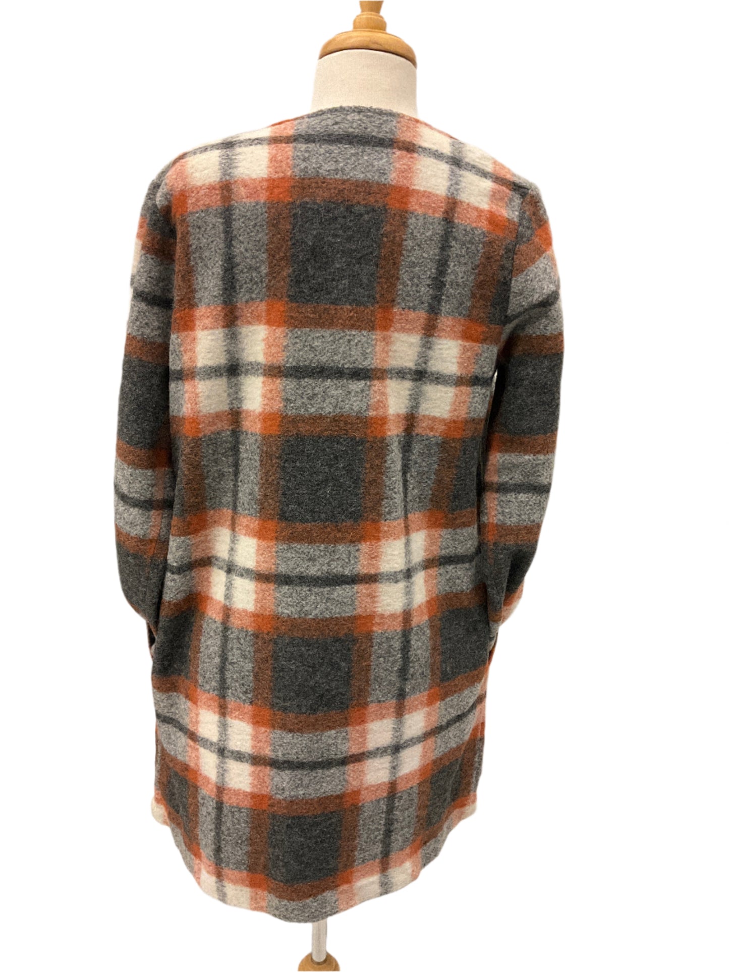 Max Studio Plaid Shacket