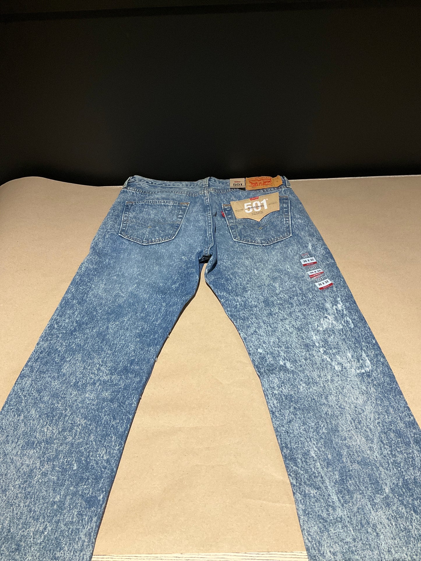 Levi's 501 Original Straight Leg Denim Jean