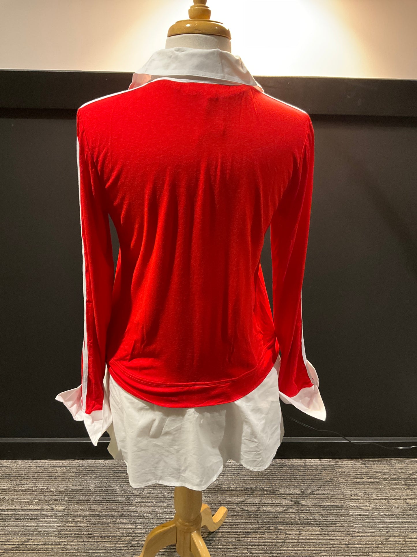 Mishca Double-Layered V Neck Shirt