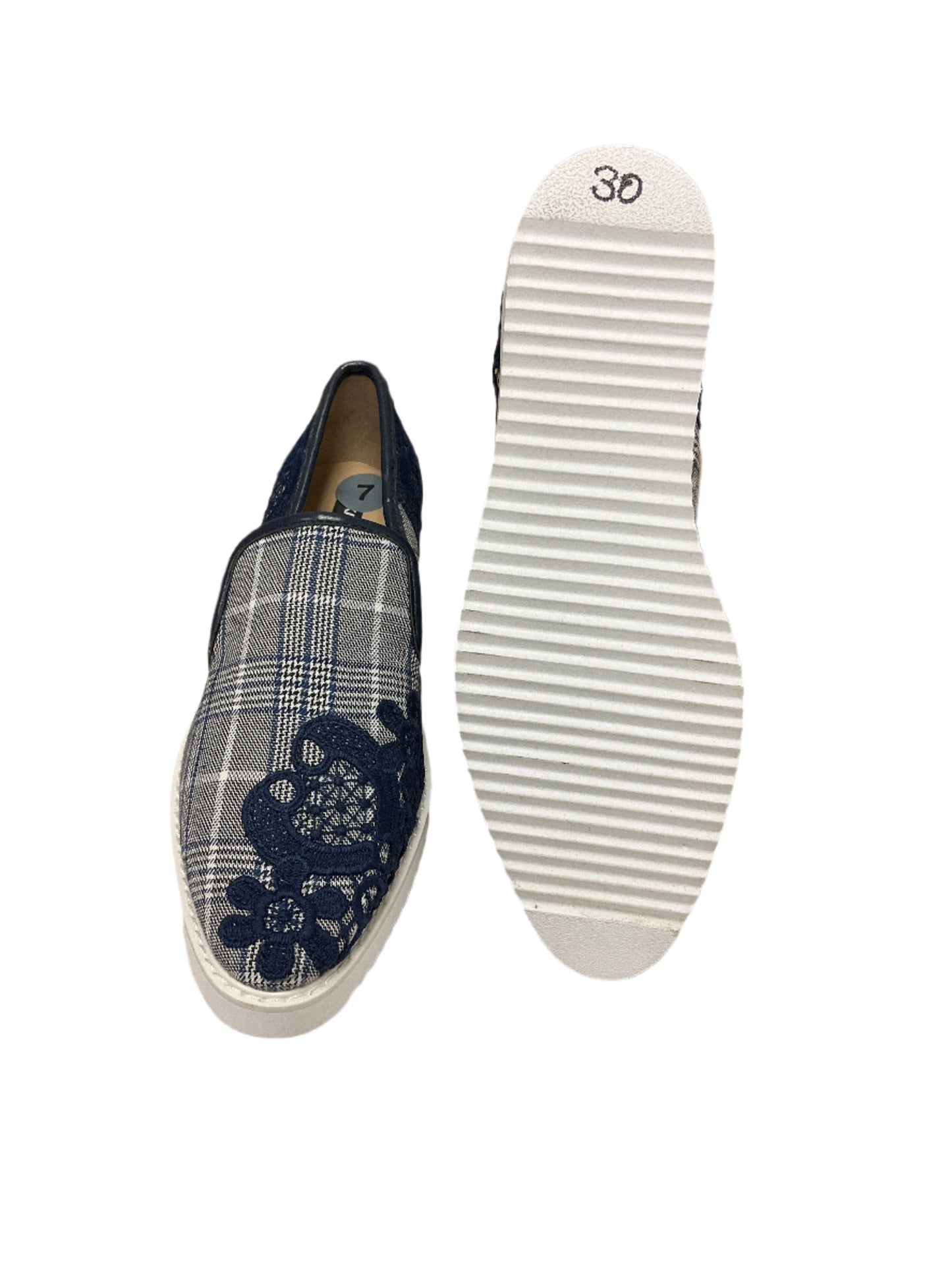 Karl Lagerfeld Floral Houndstooth Loafer