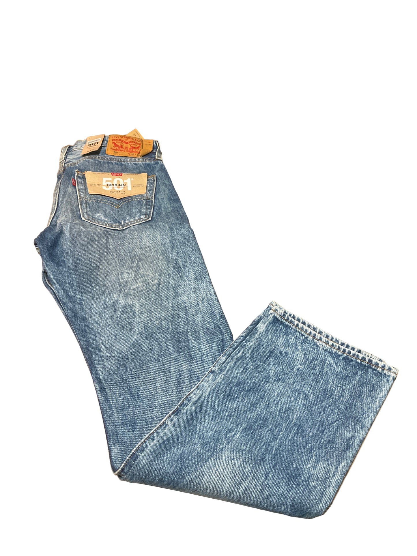 Levi's 501 Original Distressed Jean