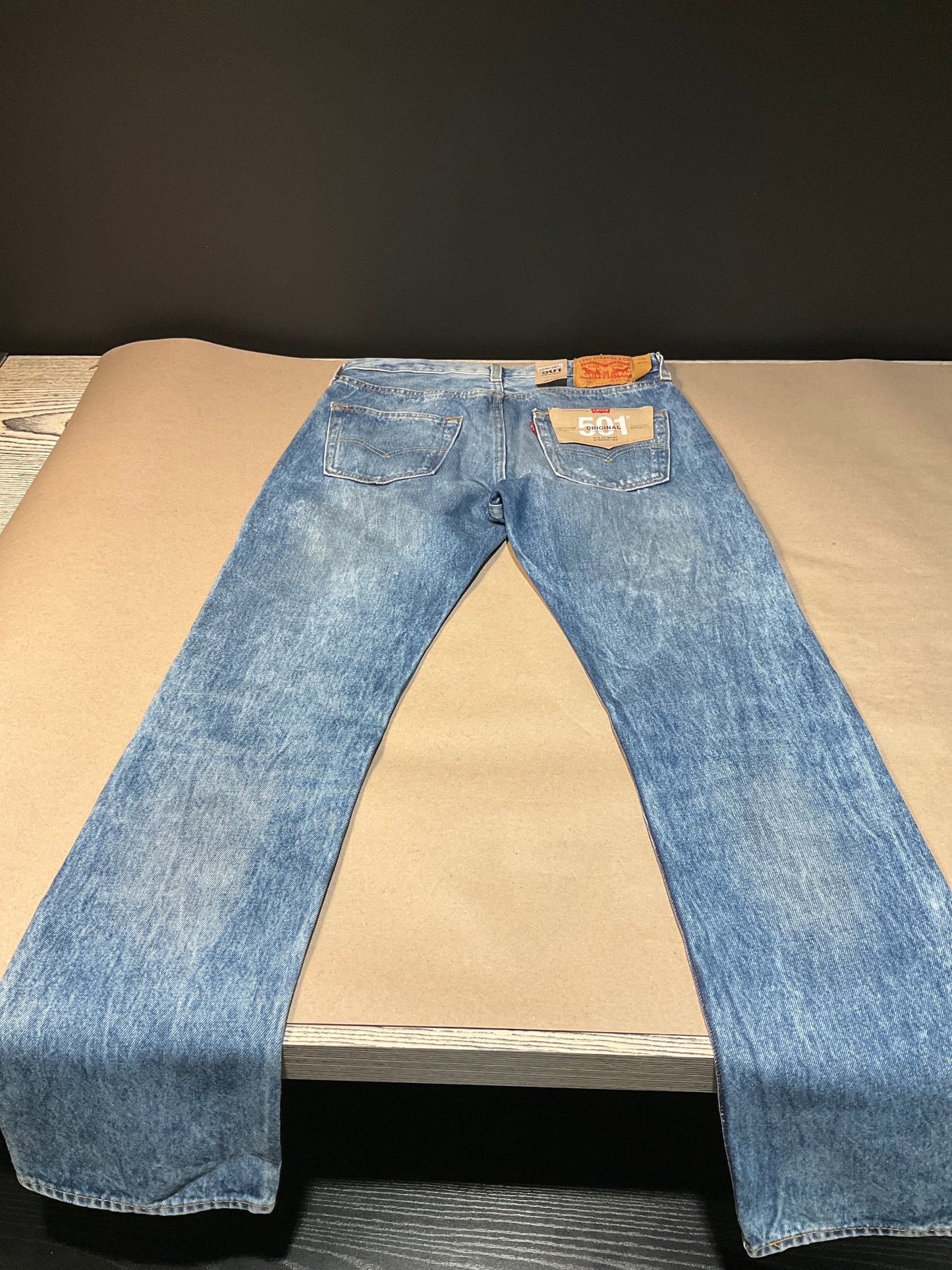 Levi's 501 Original Distressed Jean