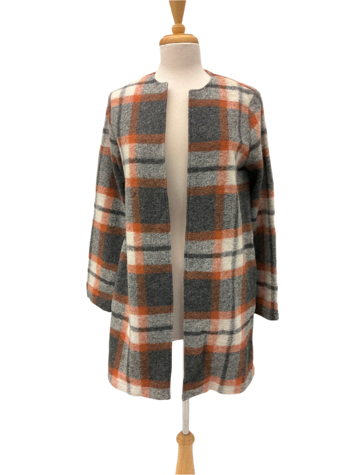 Max Studio Plaid Shacket