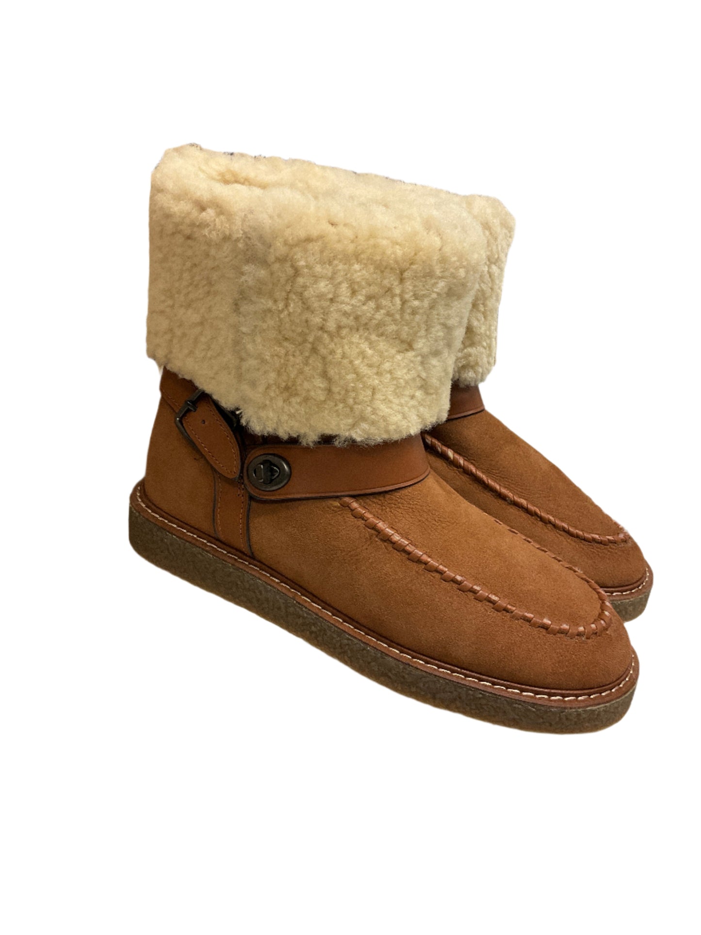 Coach Moto Shearling Boot