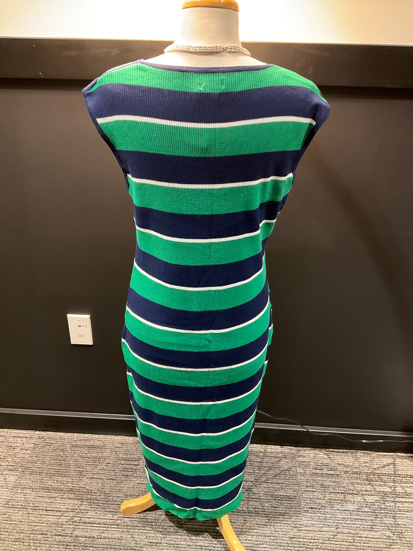 Crown & Ivy Button Striped Dress