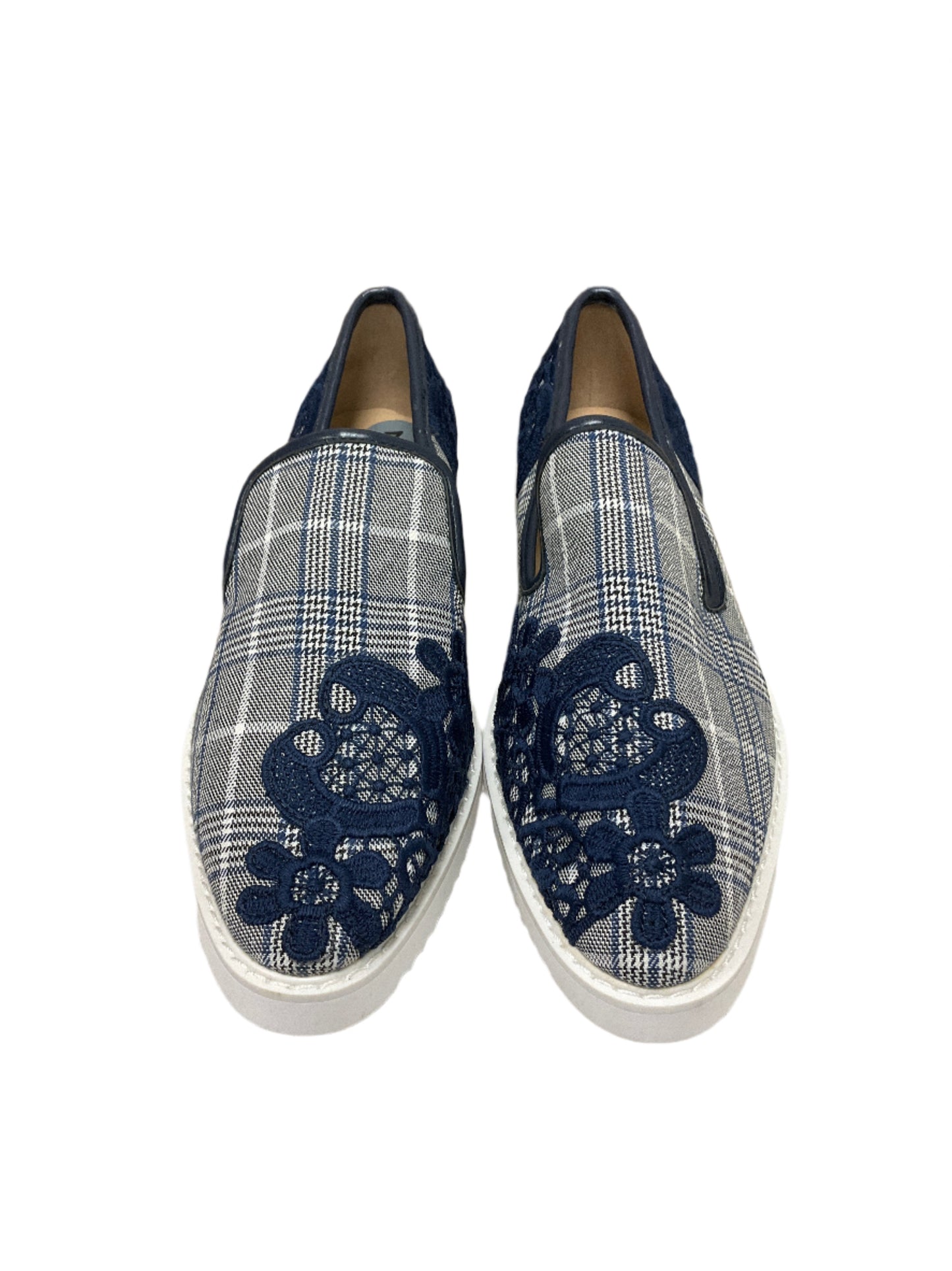 Karl Lagerfeld Floral Houndstooth Loafer