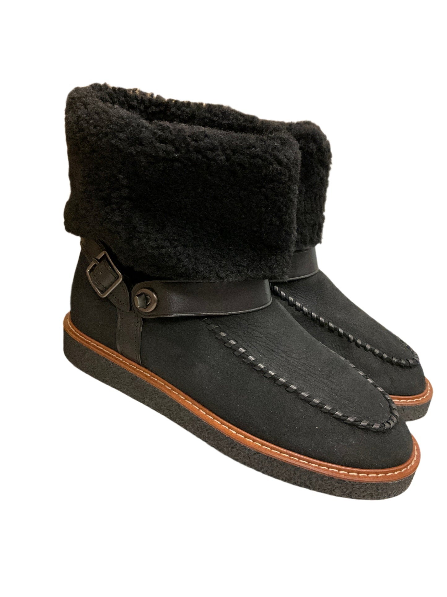 Coach Moto Shearling Boot