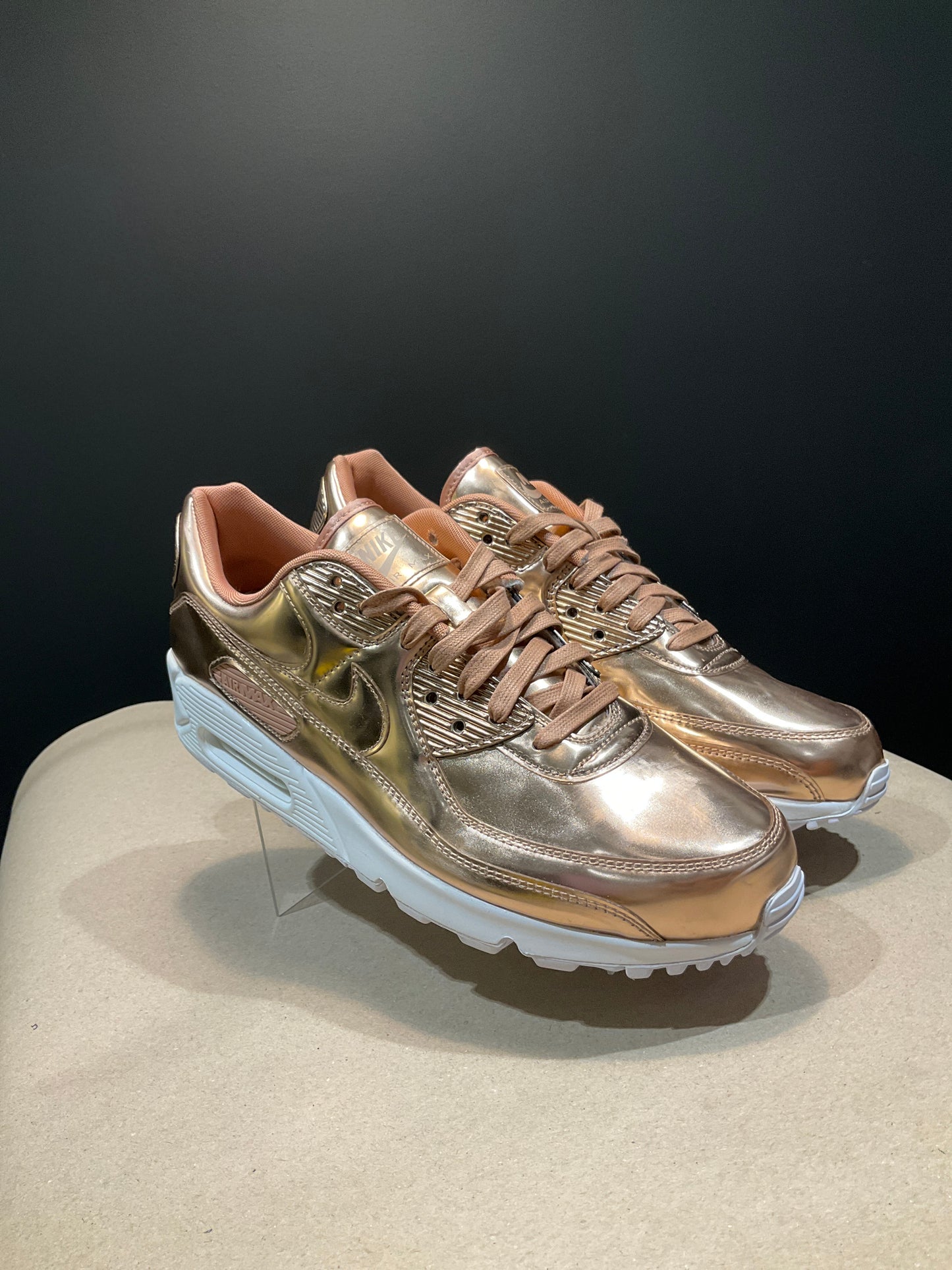 Nike Air Max 90' Metallic Pack Rose Gold Sneaker