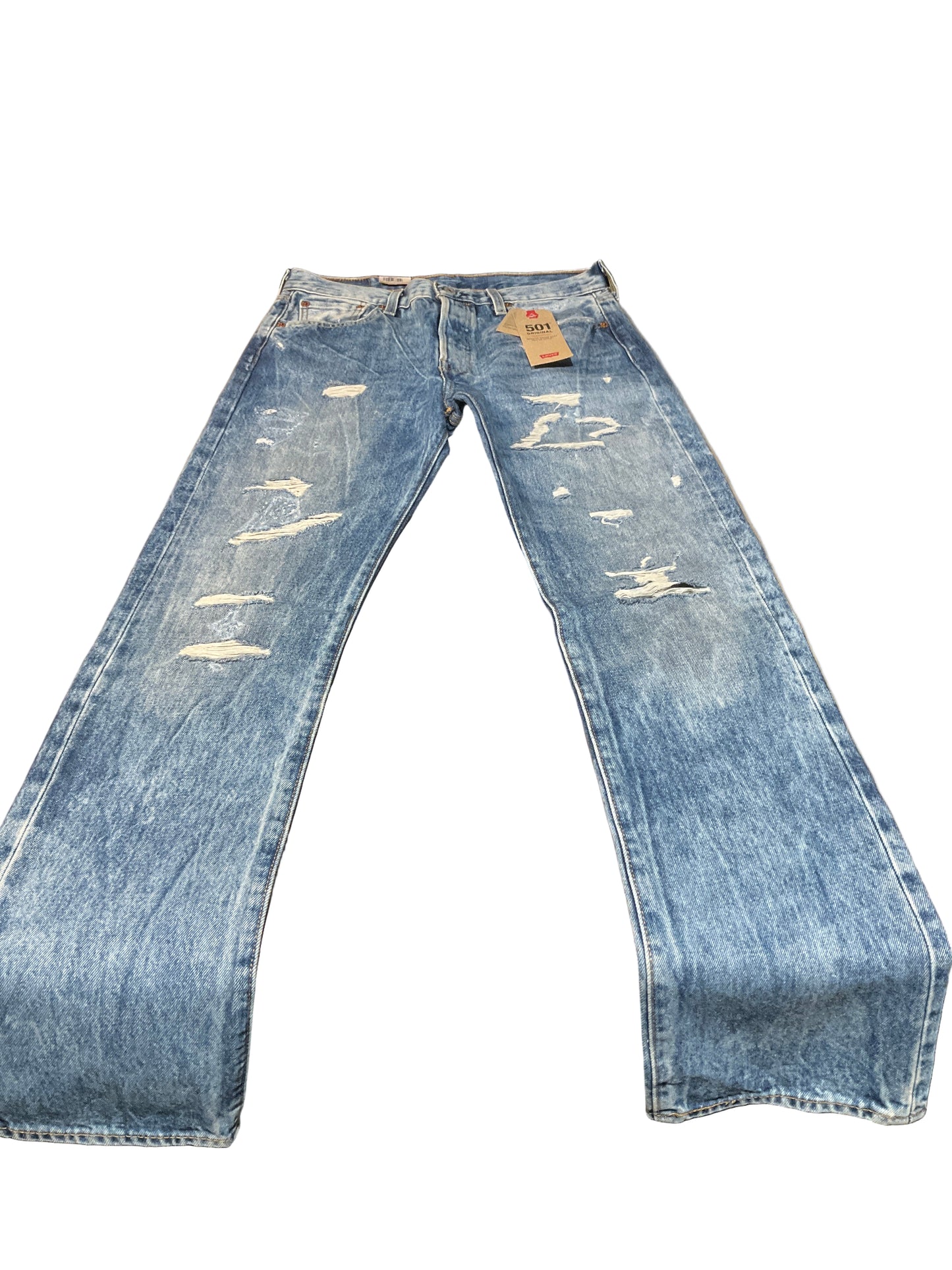 Levi's 501 Original Distressed Jean