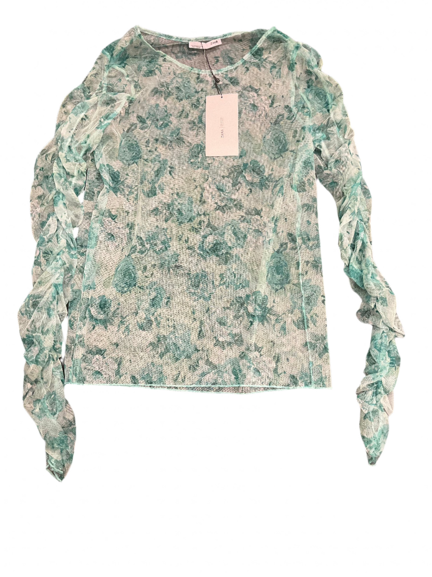 Zara Mesh Top