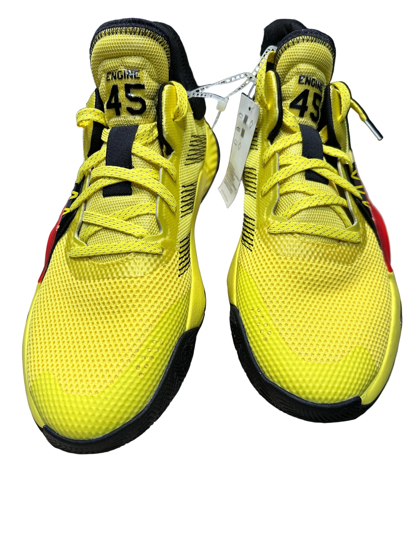 Adidas D.O.N. Issue #1 Shock Yellow Sneakers