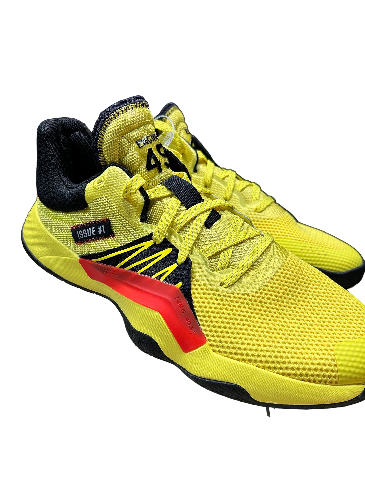 Adidas D.O.N. Issue #1 Shock Yellow Sneakers