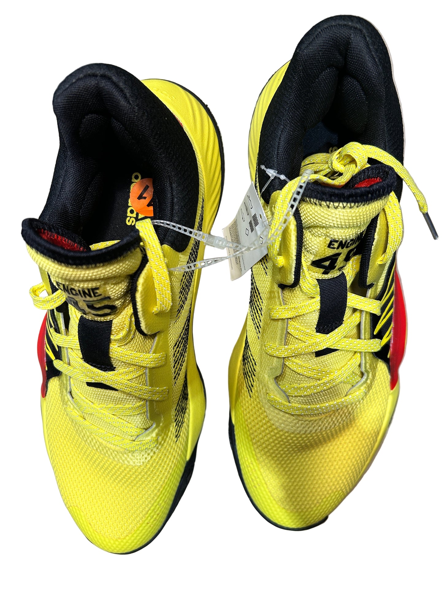 Adidas D.O.N. Issue #1 Shock Yellow Sneakers