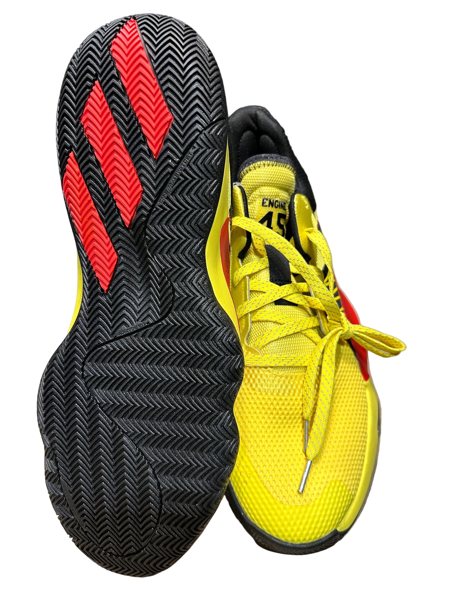 Adidas D.O.N. Issue #1 Shock Yellow Sneakers