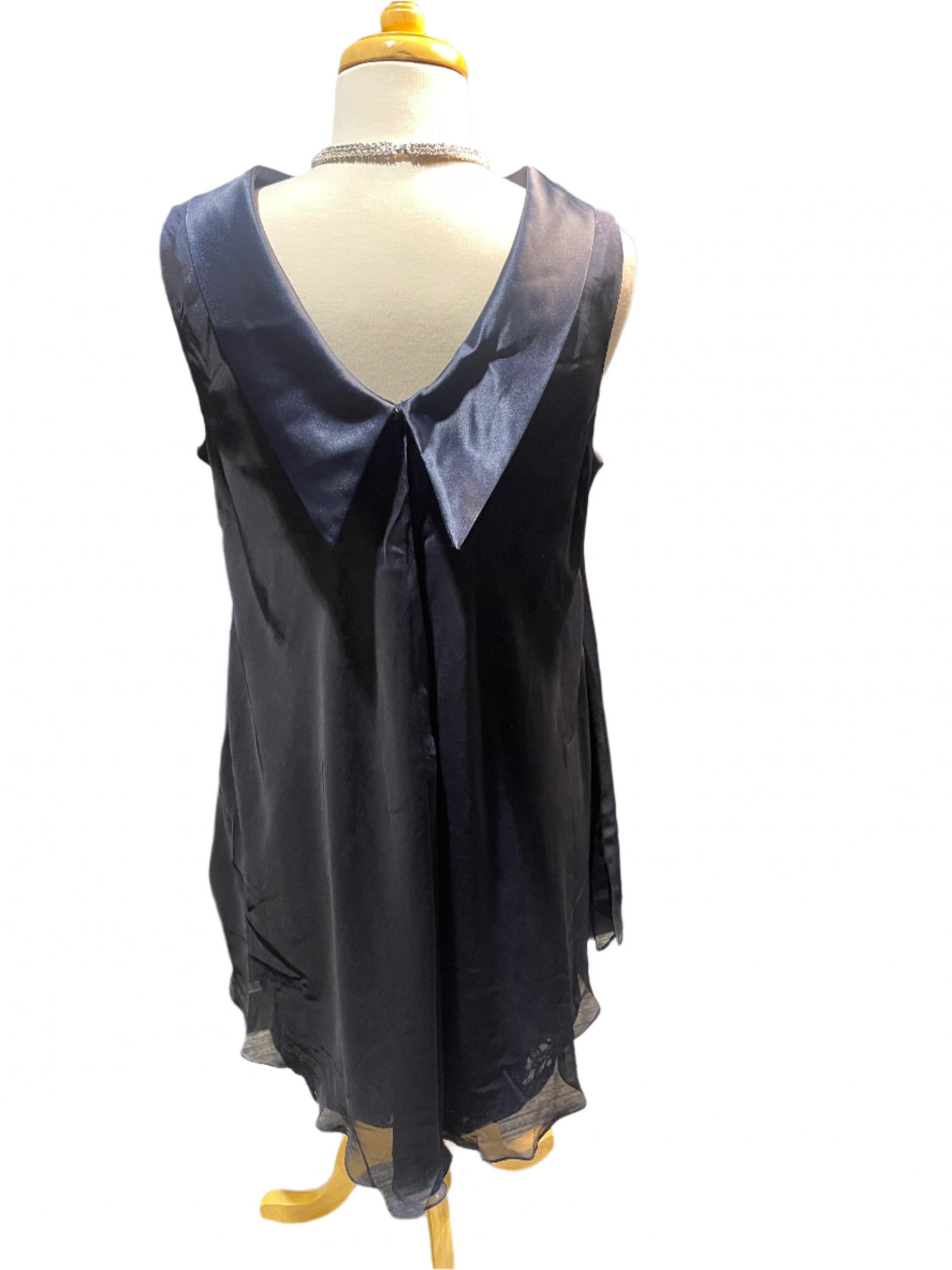 Slny Women's Chiffon Overlay Dress