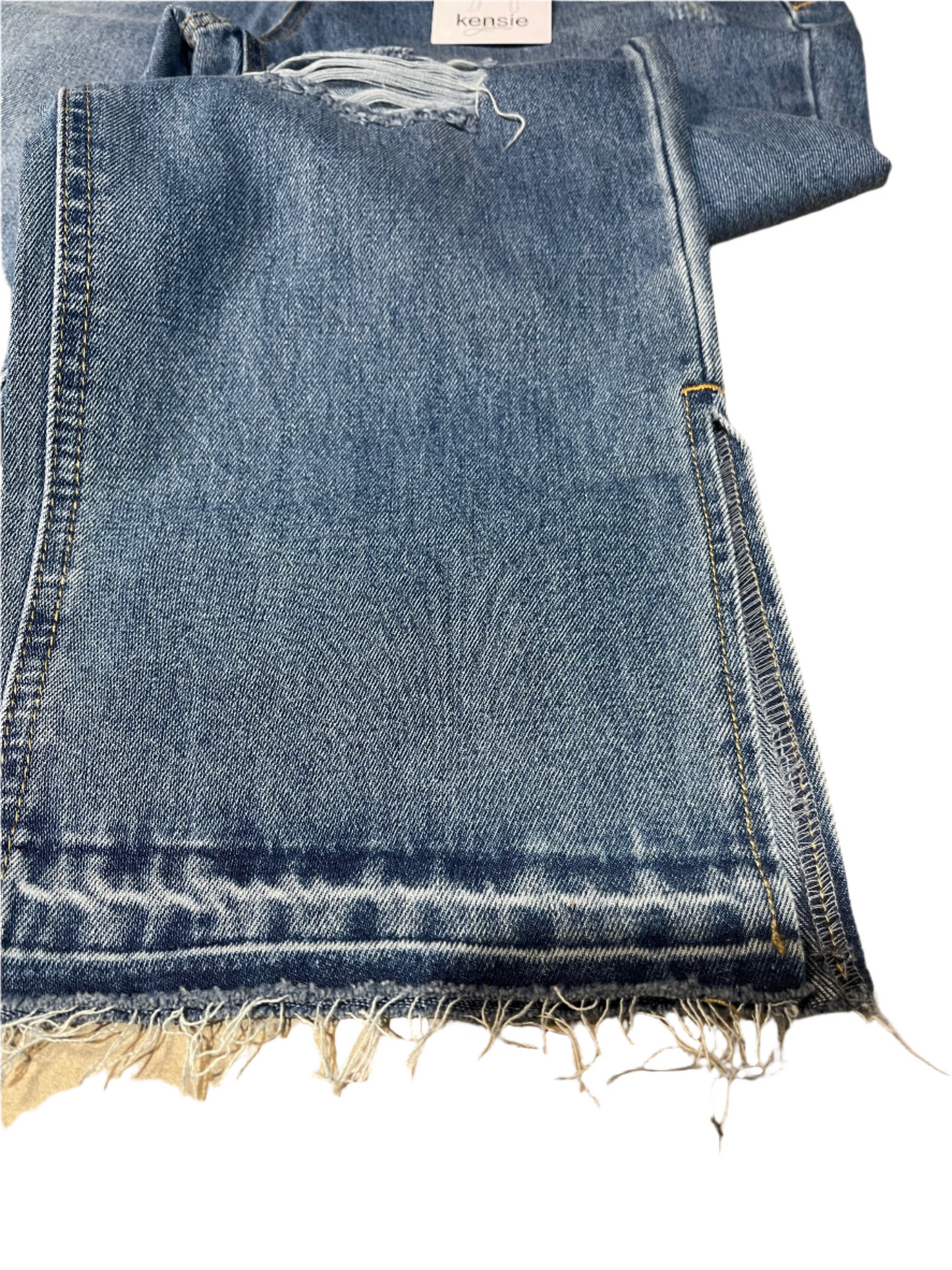 Kensie High Rise Relaxed Crop Jean