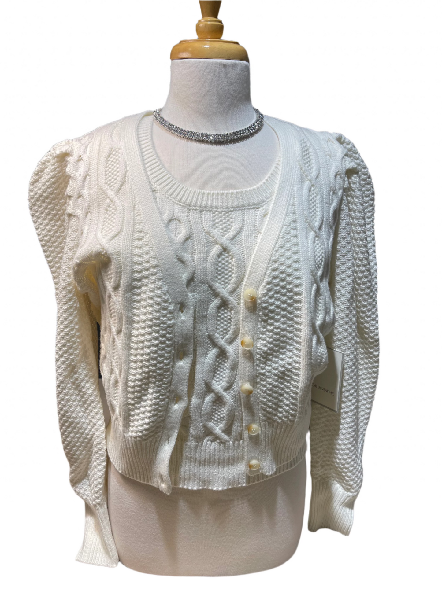 Calligraphe Sweater Vest Set