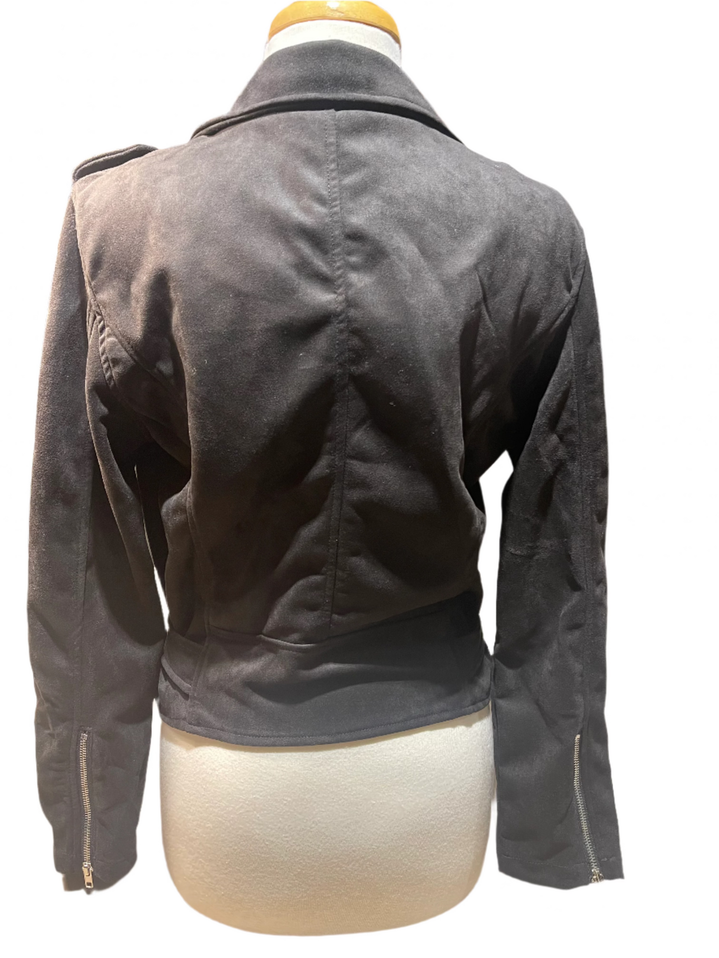 1 Sunset Lane Suede Moto Jacket