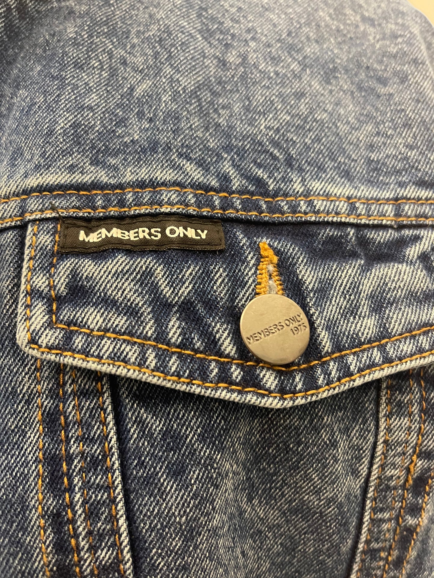 Members Only Looney Tunes Denim Jacket