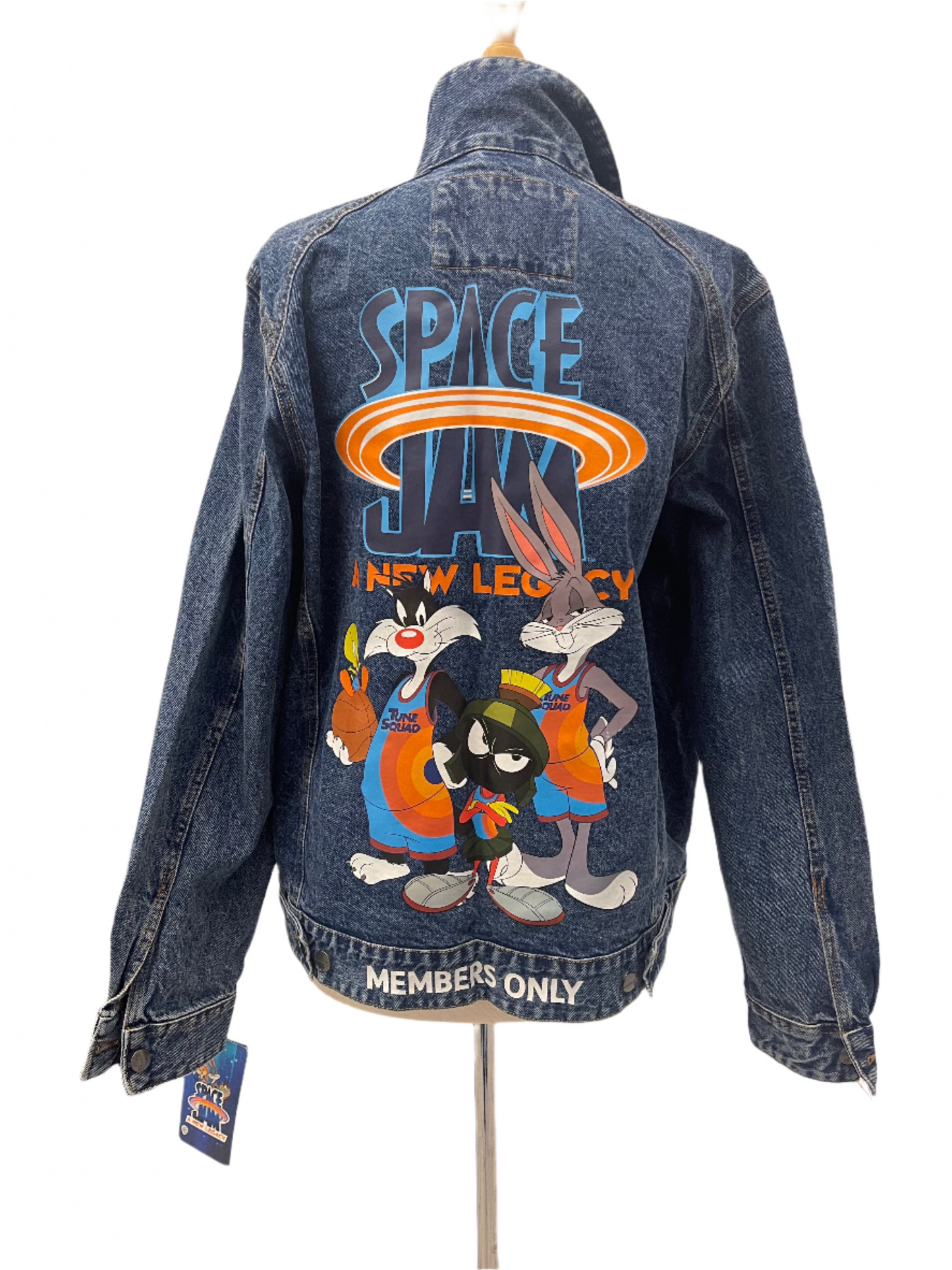 Members Only Looney Tunes Denim Jacket