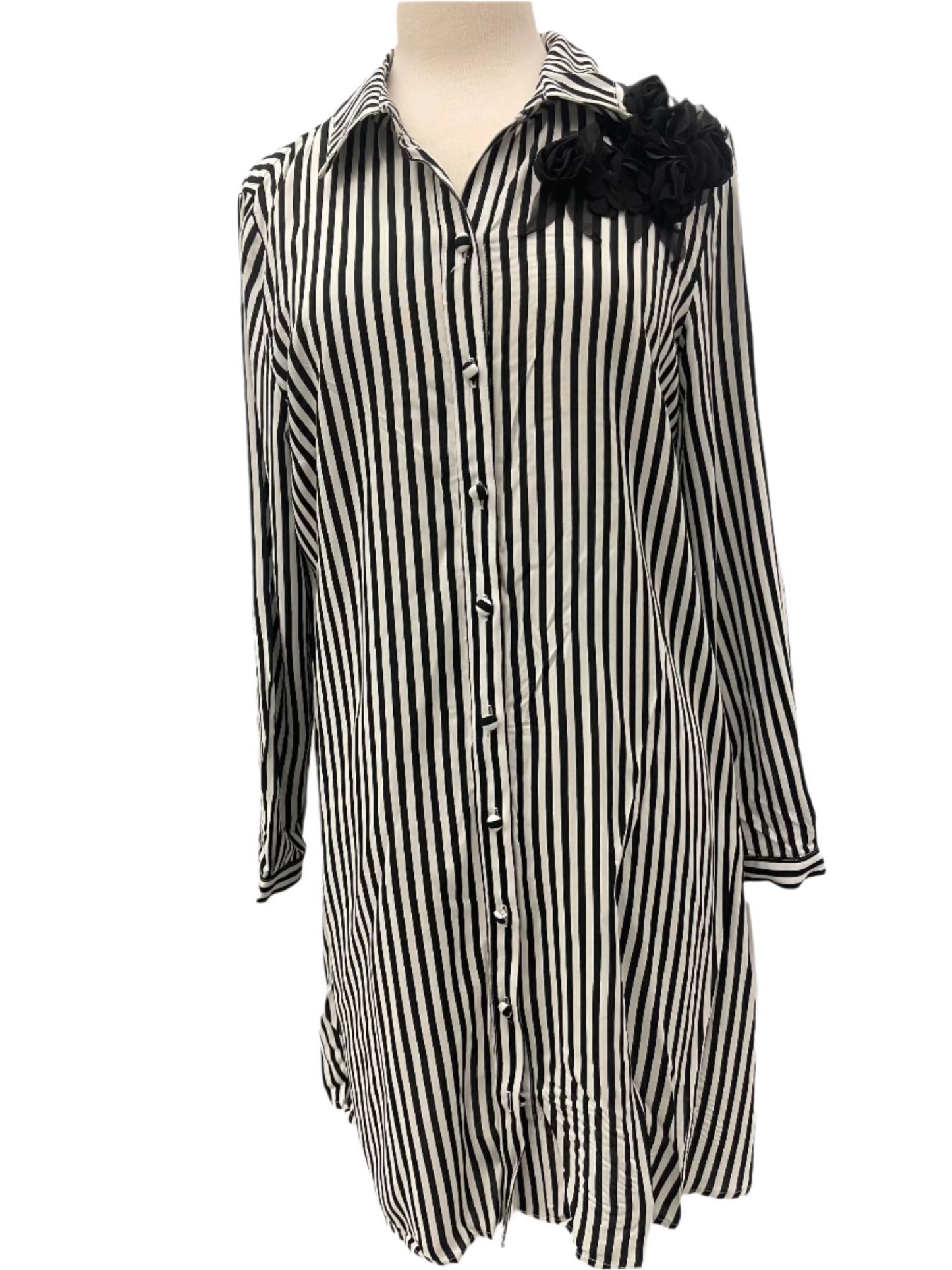 MSK Striped Dress