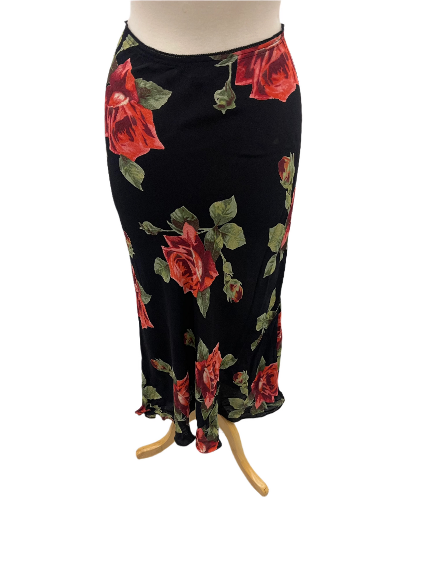 Floral Print Midi Shirt