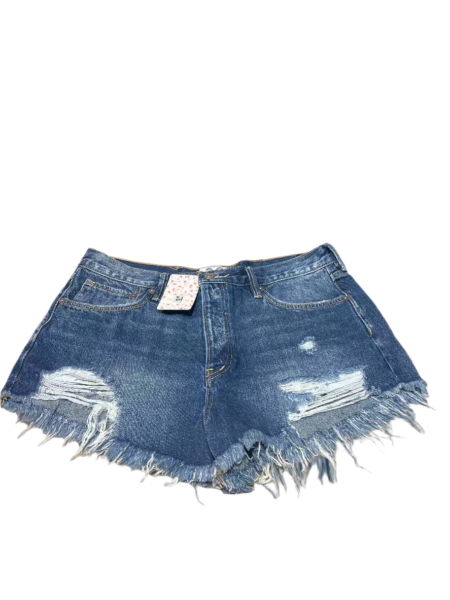 FP Distressed Denim Short