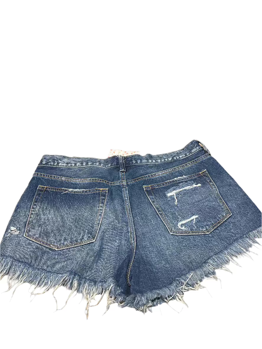 FP Distressed Denim Short