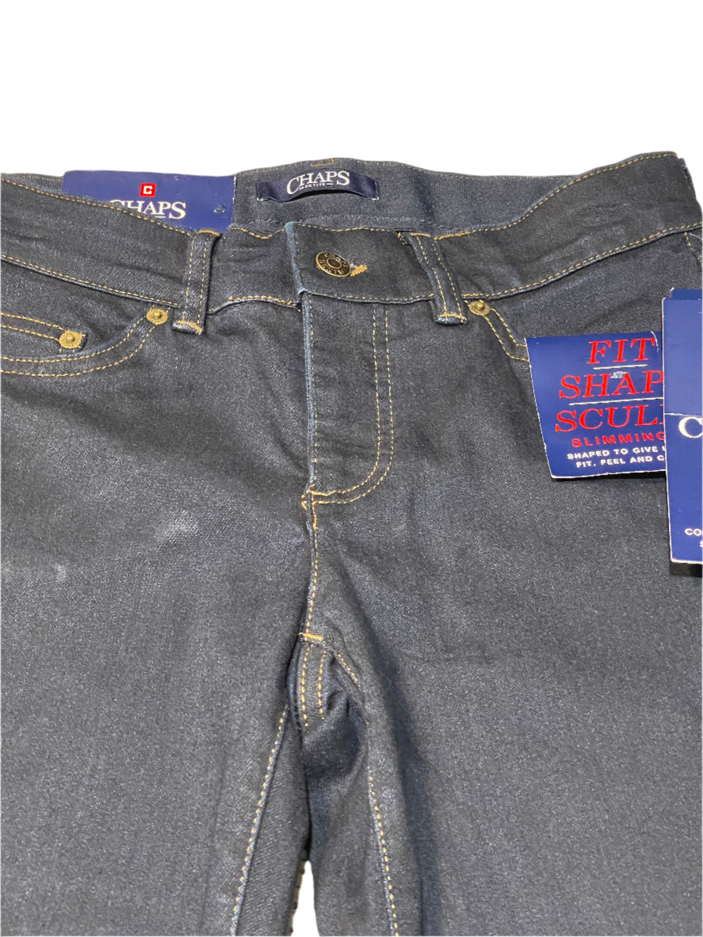 Chaps Mid-Rise Straight Leg