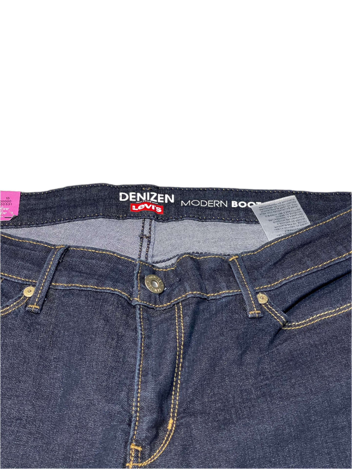 Denizen Dark Denim Modern Bootcut Stretch Jean