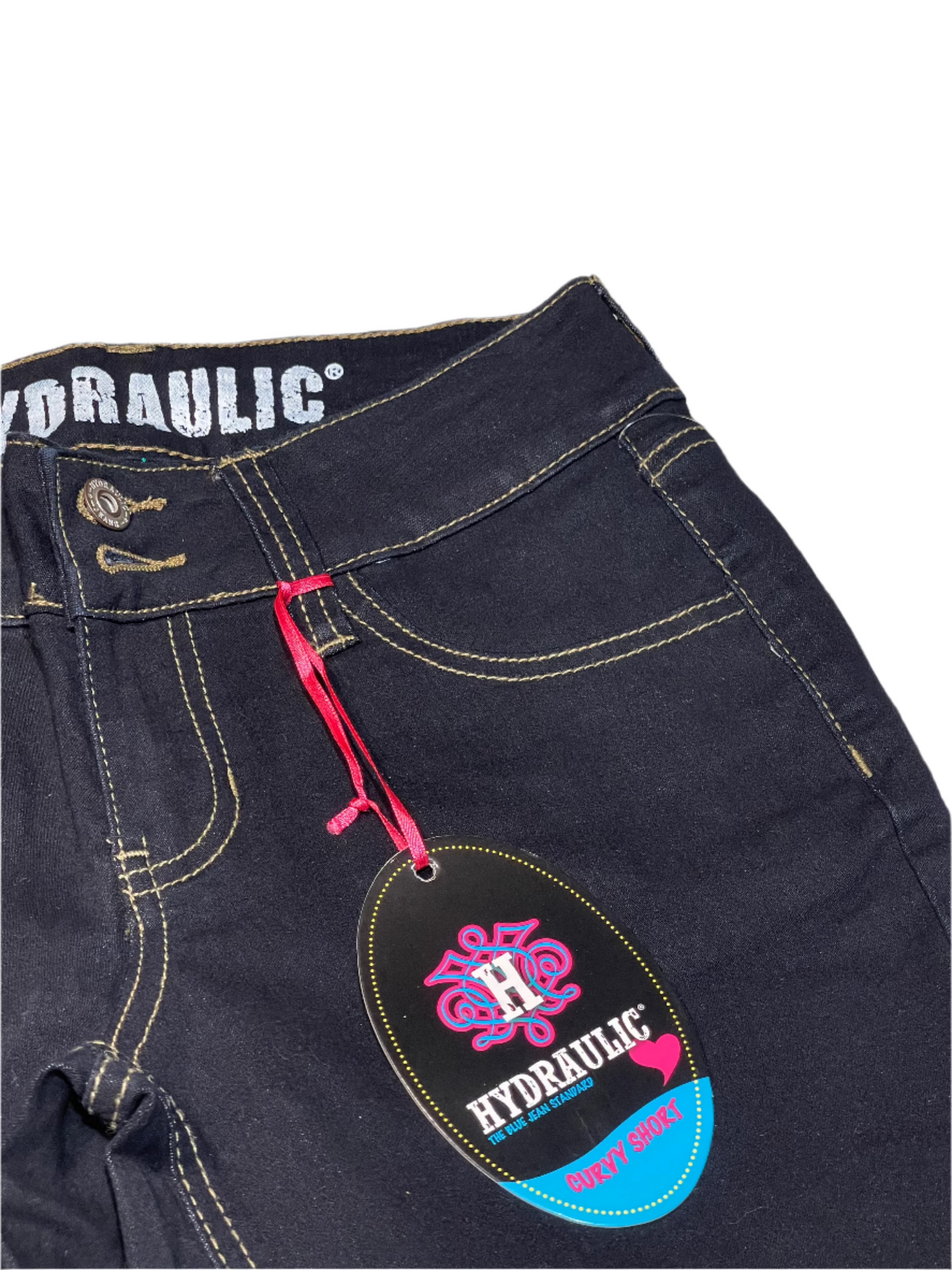 Hydraulic Mid-Rise Curvy Short