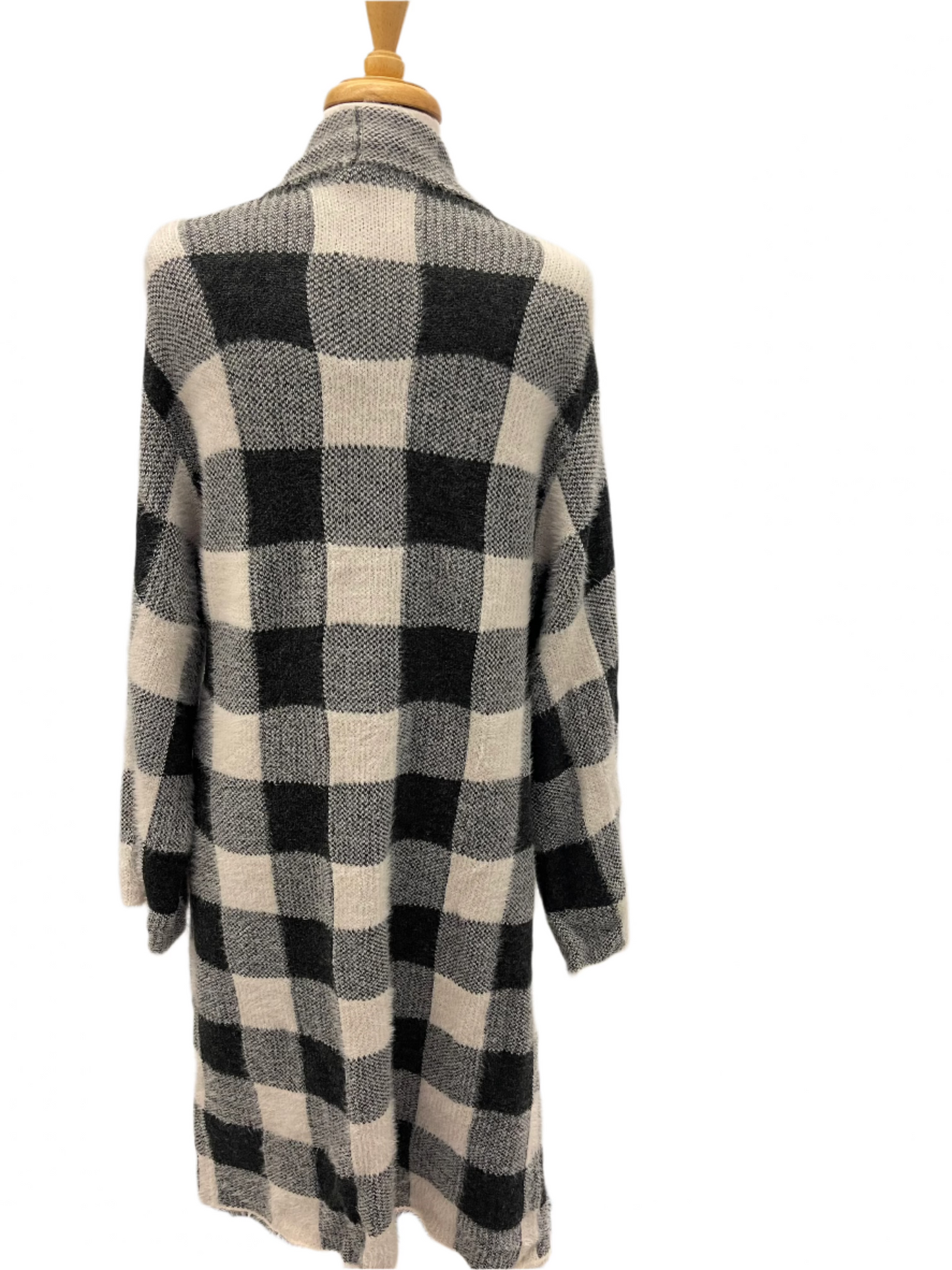 THE LIMITED Houndstooth Print Cardigan