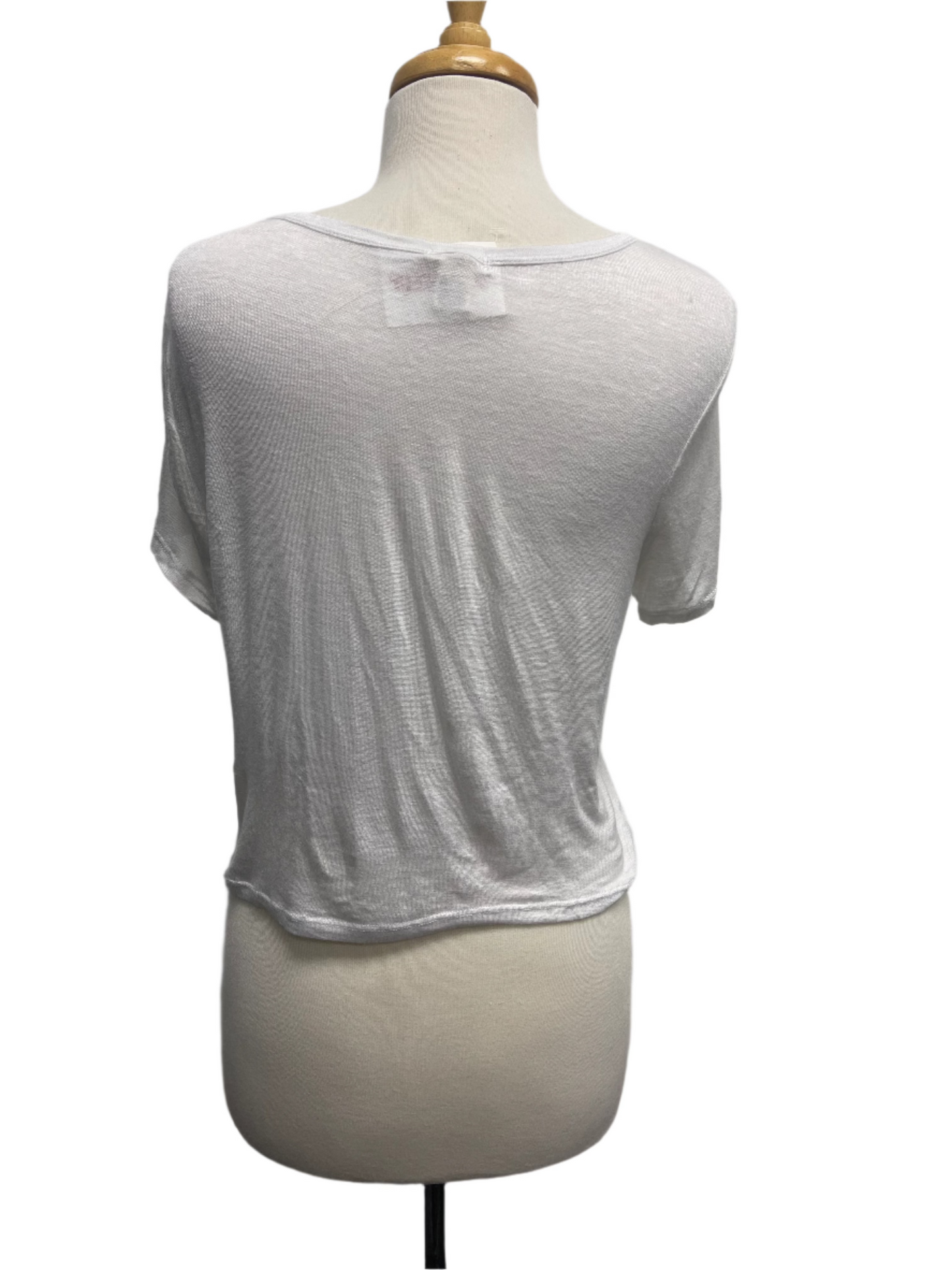 Bozzolo Sheer White Shirt