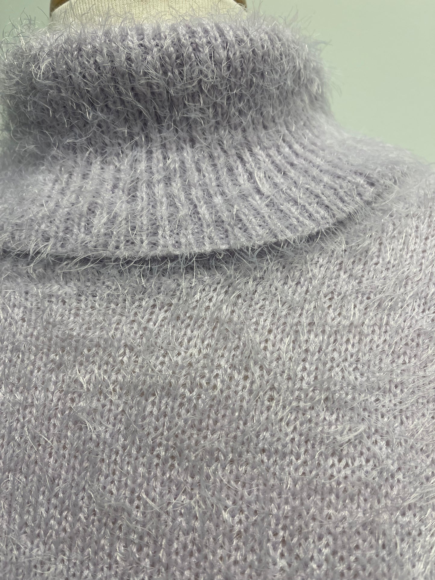 Kaari Blue Fuzzy Dress