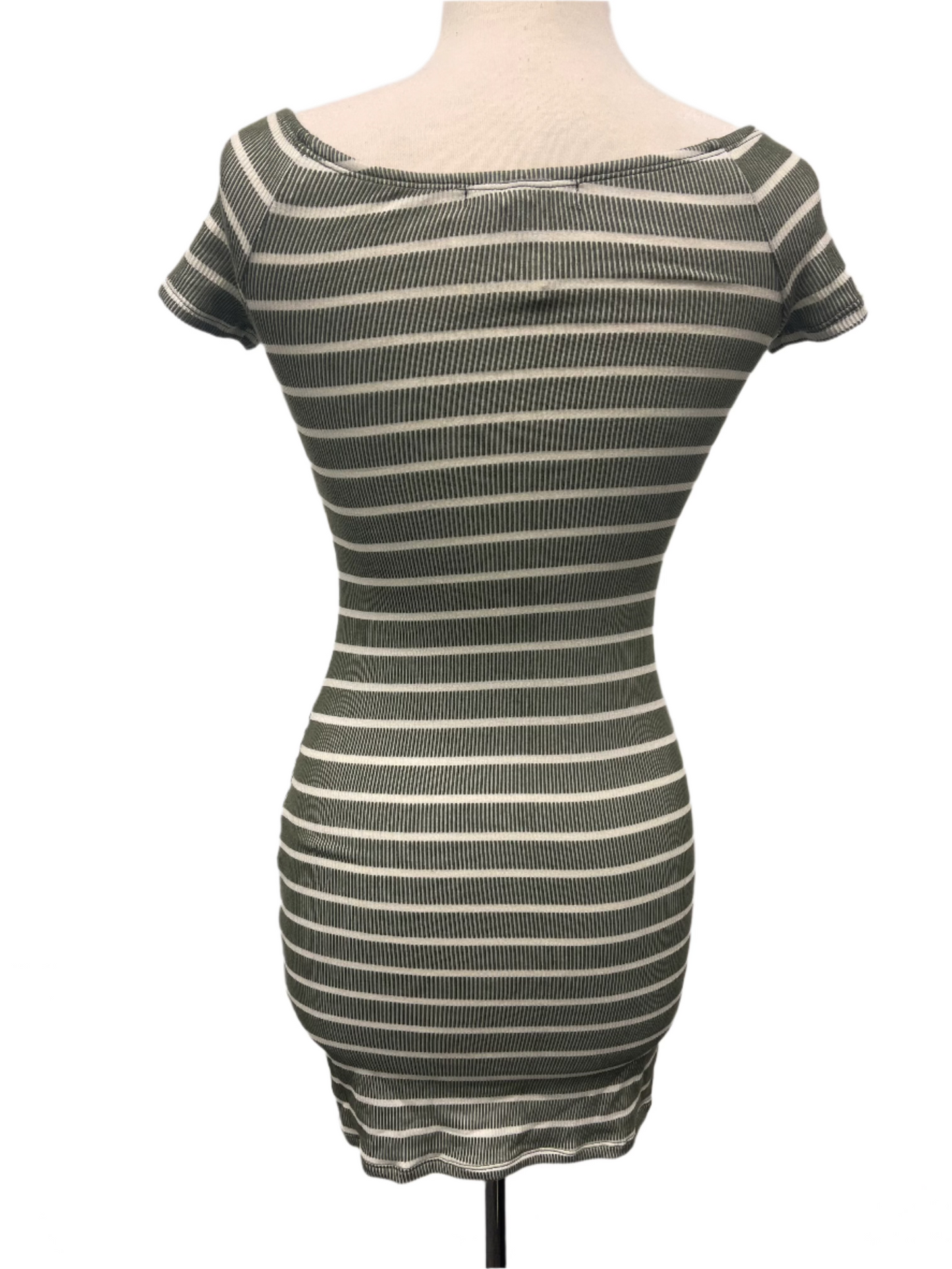 Derek Heart Striped Dress
