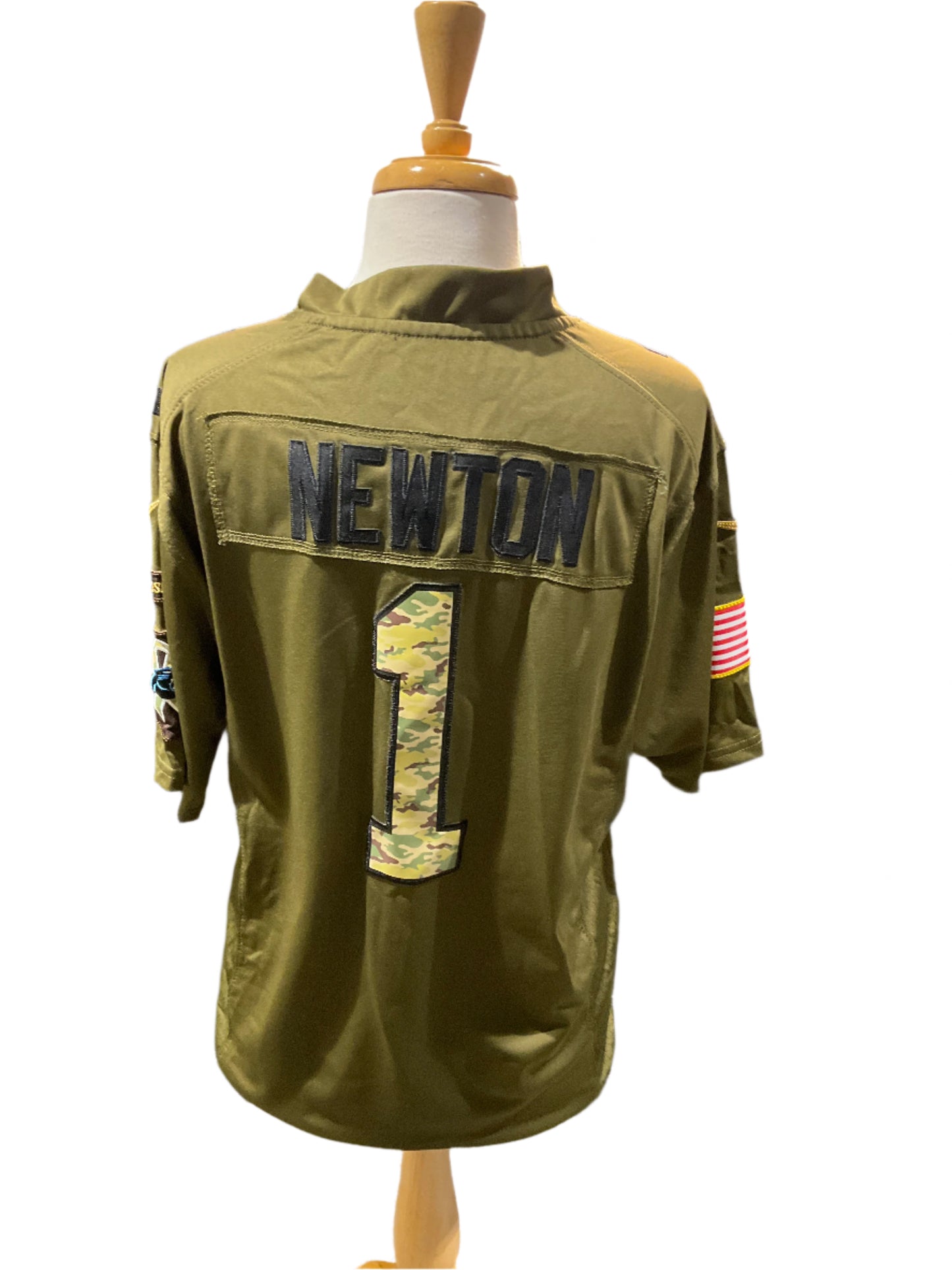 Nike Salute to Service Carolina Panthers Cam Newton Jersey