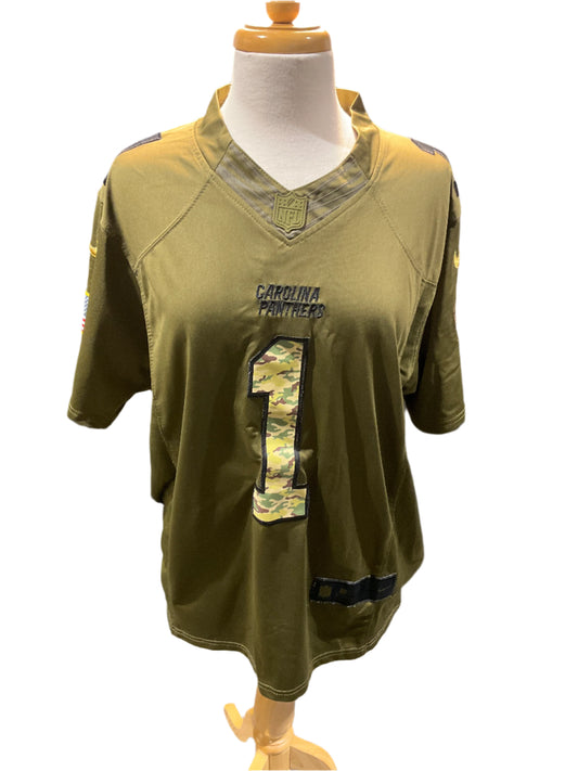 Nike Salute to Service Carolina Panthers Cam Newton Jersey