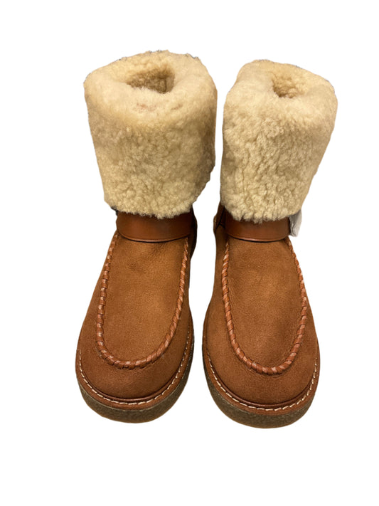 Coach Moto Shearling Boot