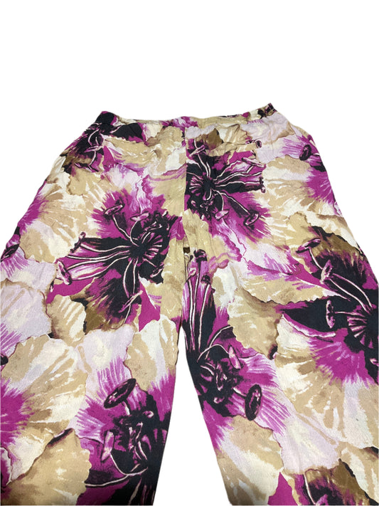 Kaari Blue Everyday Essentials Floral Soft Pant