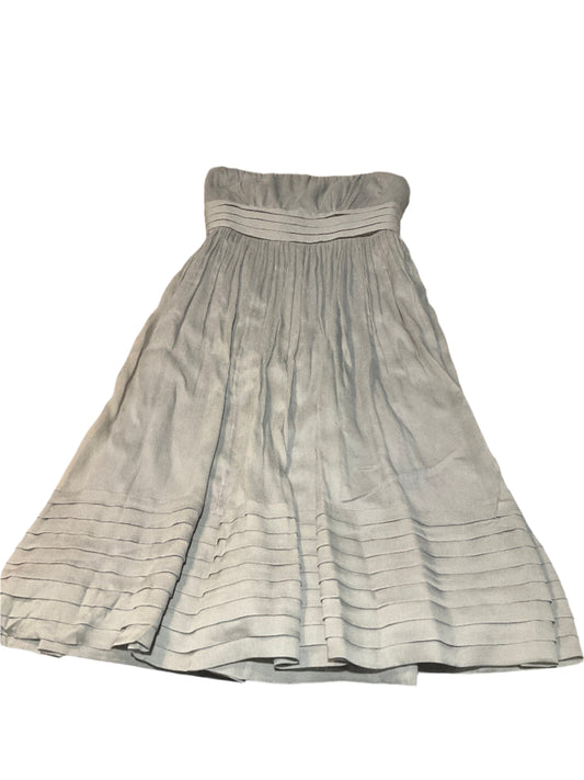 J.Crew Silk Chiffon Strapless Dress