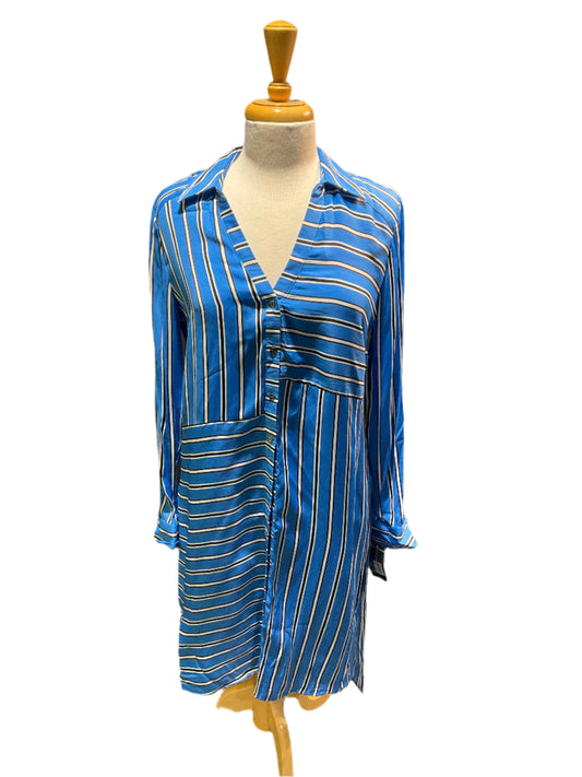 INC Stripe Shirt Dress