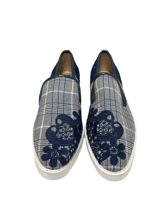 Karl Lagerfeld Floral Houndstooth Loafer