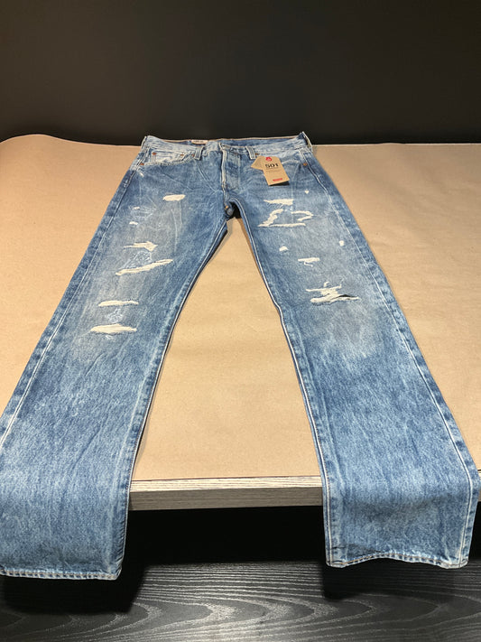 Levi's 501 Original Distressed Jean