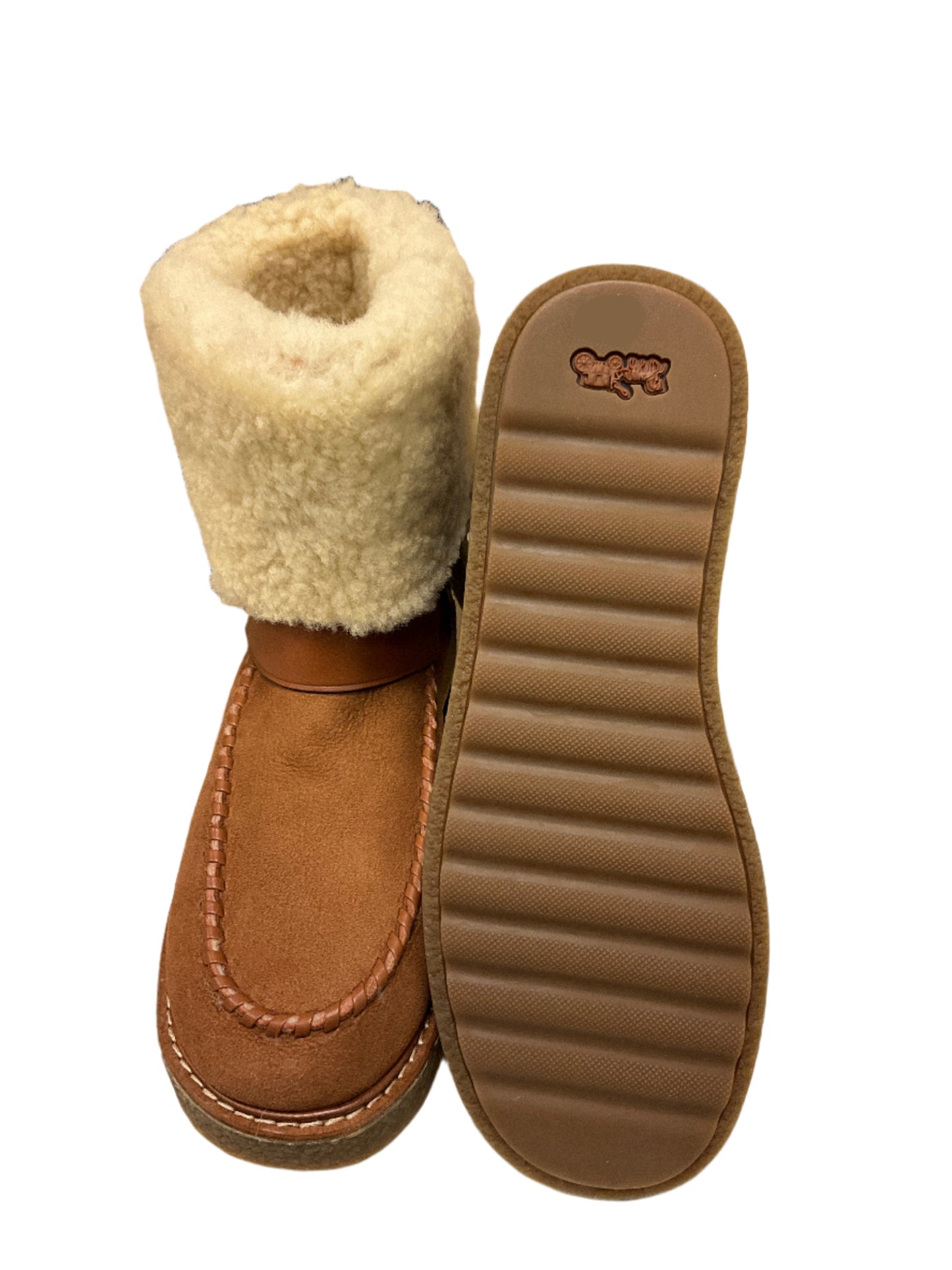 Coach Moto Shearling Boot