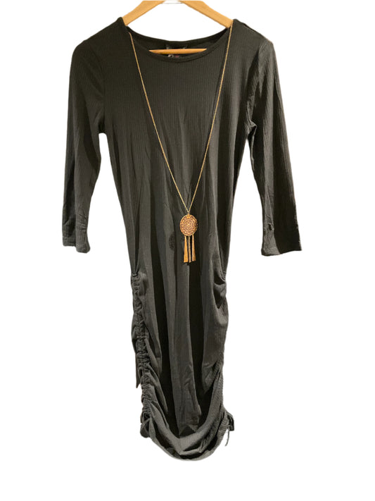 Discreet Ruched Dress