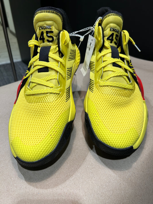 Adidas D.O.N. Issue #1 Shock Yellow Sneakers